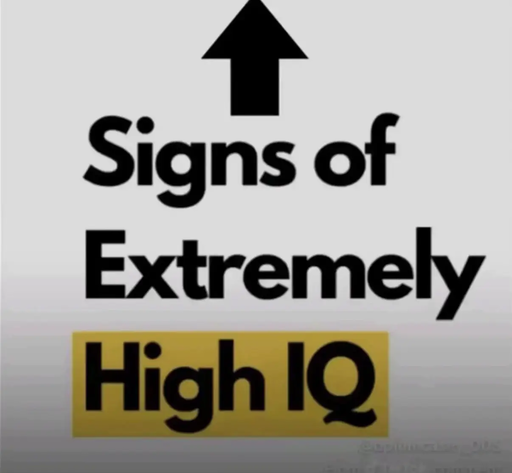 Signs of Extremely High IQ