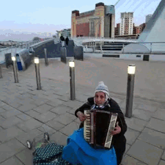 Accordion Busker