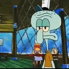 Annoyed Squidward