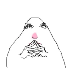 Blob With Hands Together